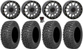 30" Renegade Wheels Grey Saw Outlander 3 Commander Defender 2.0 Tires SB-5 Trail System 14" Can-Am Maverick