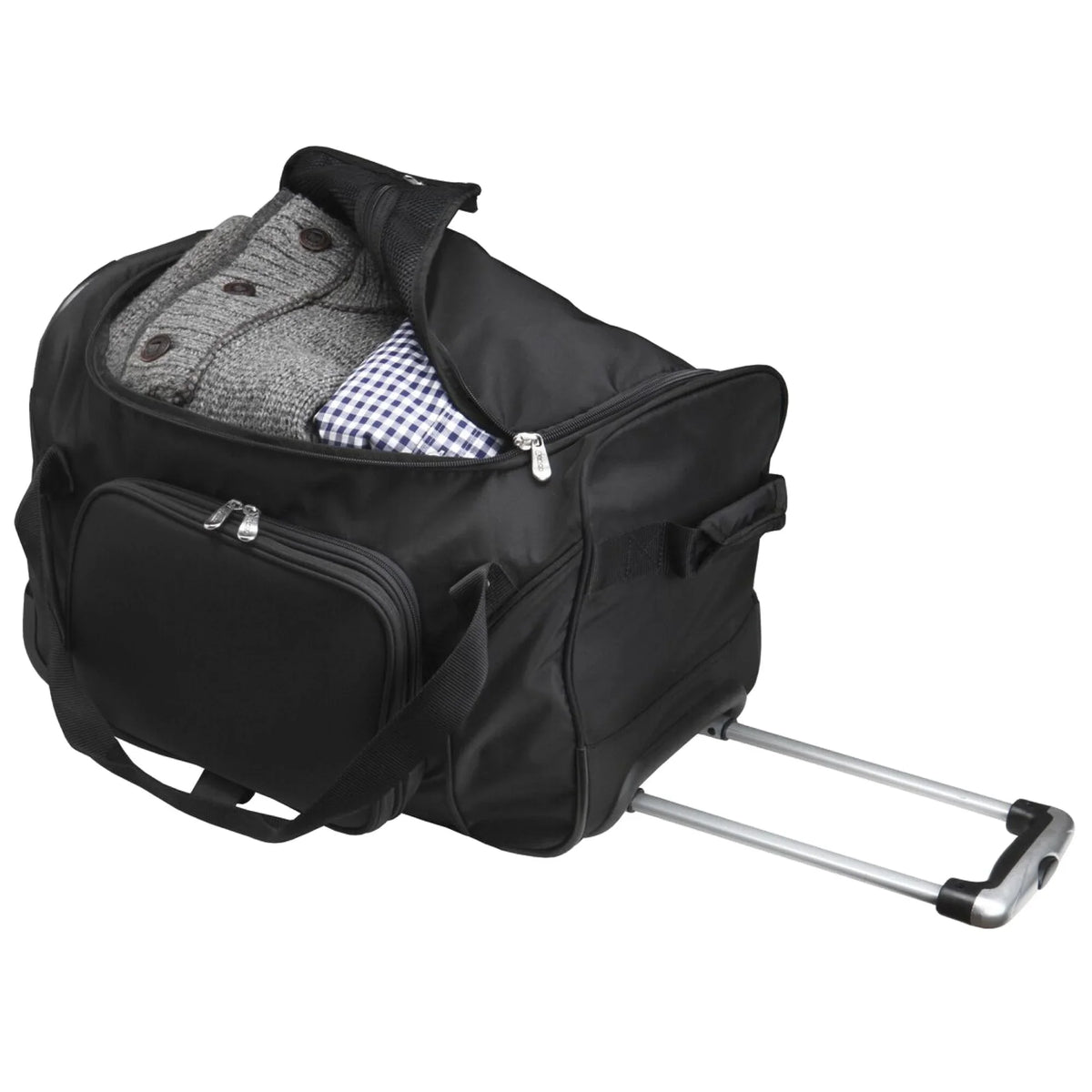 2-Wheeled MOJO Black Mets Bag York New 22" Duffel