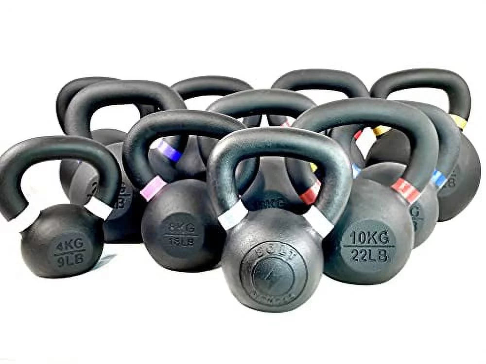 and Fitness. Functional Strength and Kettlebell For with Core kg. Handle. Bolt 20 Training Conditioning, Weightlifting,