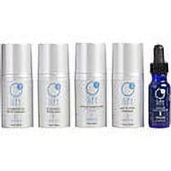 SPF Milk Enhancer Enzymatic Kit Tinted Cleanser, 0.5oz to Moisturizer Sunscreen, Facial 1oz Gel Fasque, by O2 Oxygenating 1oz 1oz Stem 1oz 5 Image Treatment Facial Facial Peel, Lift Cell - 15 Pc