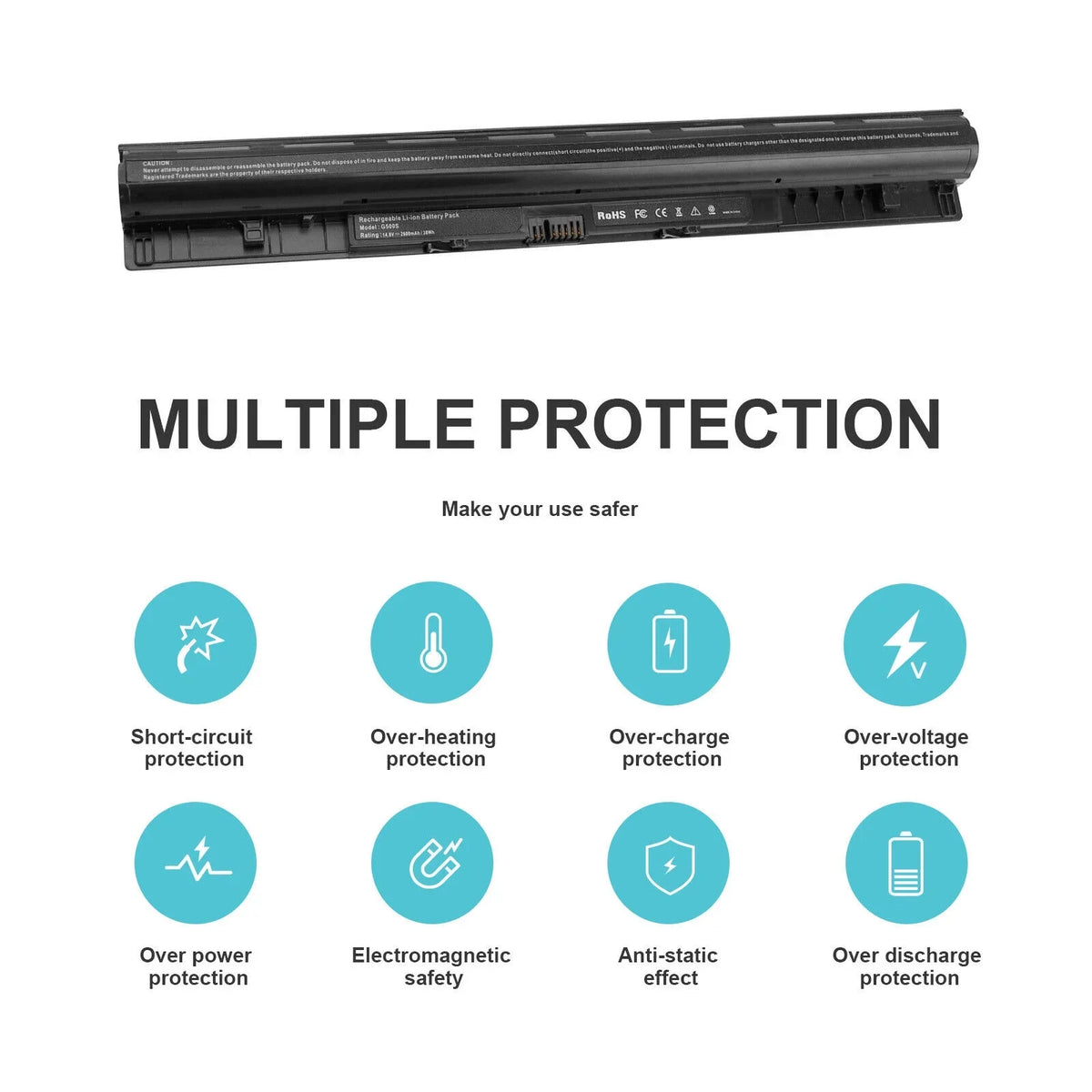 G50-80 80L0 L12S4E01 G70-80 Lenovo G50-45 New Battery For G500s G400s G50-70