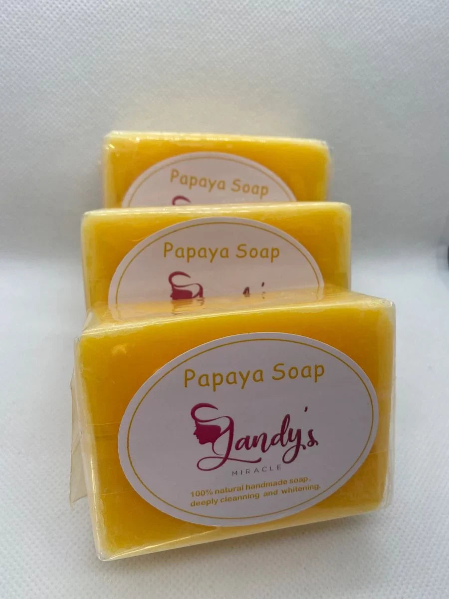 Pack Papaya 3 Soap Raw