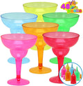 Party Fiesta JOYIN Margarita Taco Theme oz Party Pcs Cups De Glasses Margarita Cinco Mexican Fun,Plastic Mayo Decorations,12 Supplies Cinco Decoration De Party Plastic 48 for Glasses Mayo