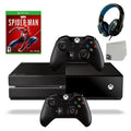 Spider-Man Gaming One Headset Controller Xbox Black With 2 Console AXTION Bundle BOLT 500GB New Included Game Like Original