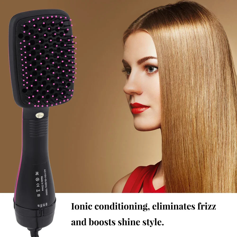 Tool, Hair Blow Hair 1 Styler In Dryer, 2 Brush Brush Paddle Comb Anion Dryer Multifunctional Hairdressing