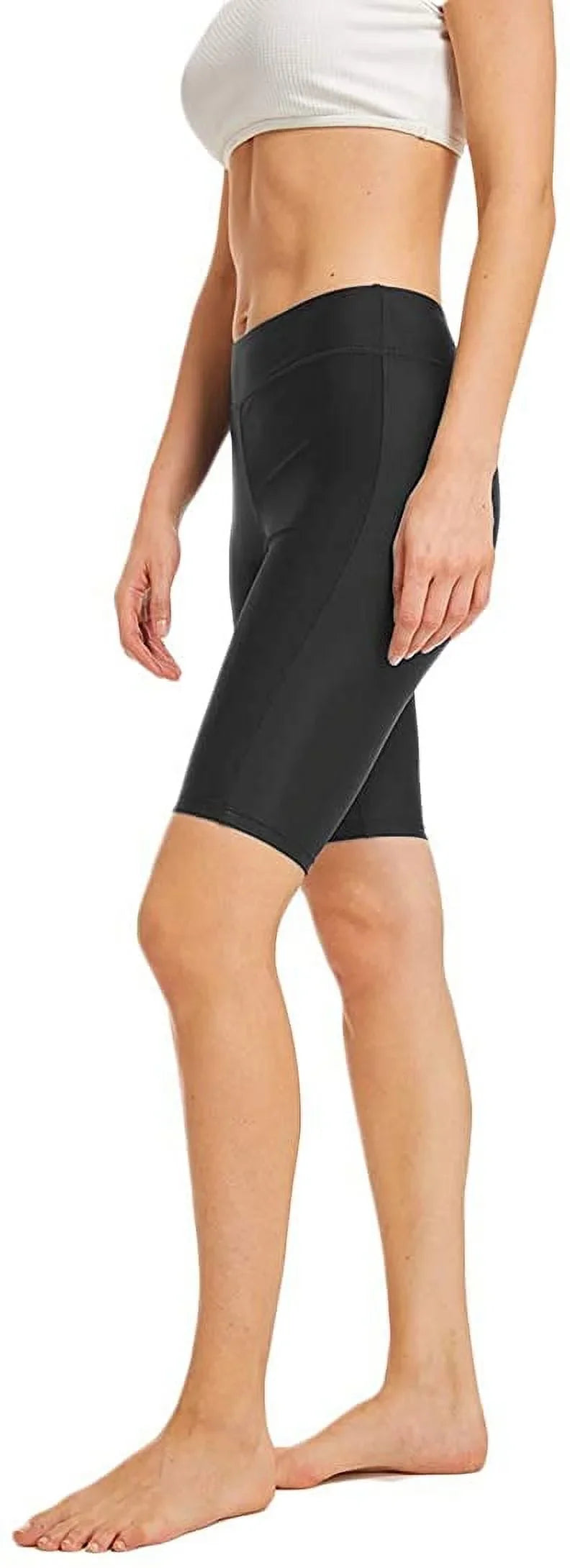 Sun Bottom Tankini Long Beachwear Guard Protection Boardshorts Rash Womens Boy Shorts Leg Micosuza Swim