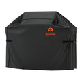 Heavy Cover & liquid Rip Resistant, W BBQ L 51" 26" Dust etc.(UV Broil climate Resistant)(72" Black) x x Roastove Cover, for 600D Fabric Resistant, Duty weber,Brinkmann,Char & Grill Oxford Grill H,