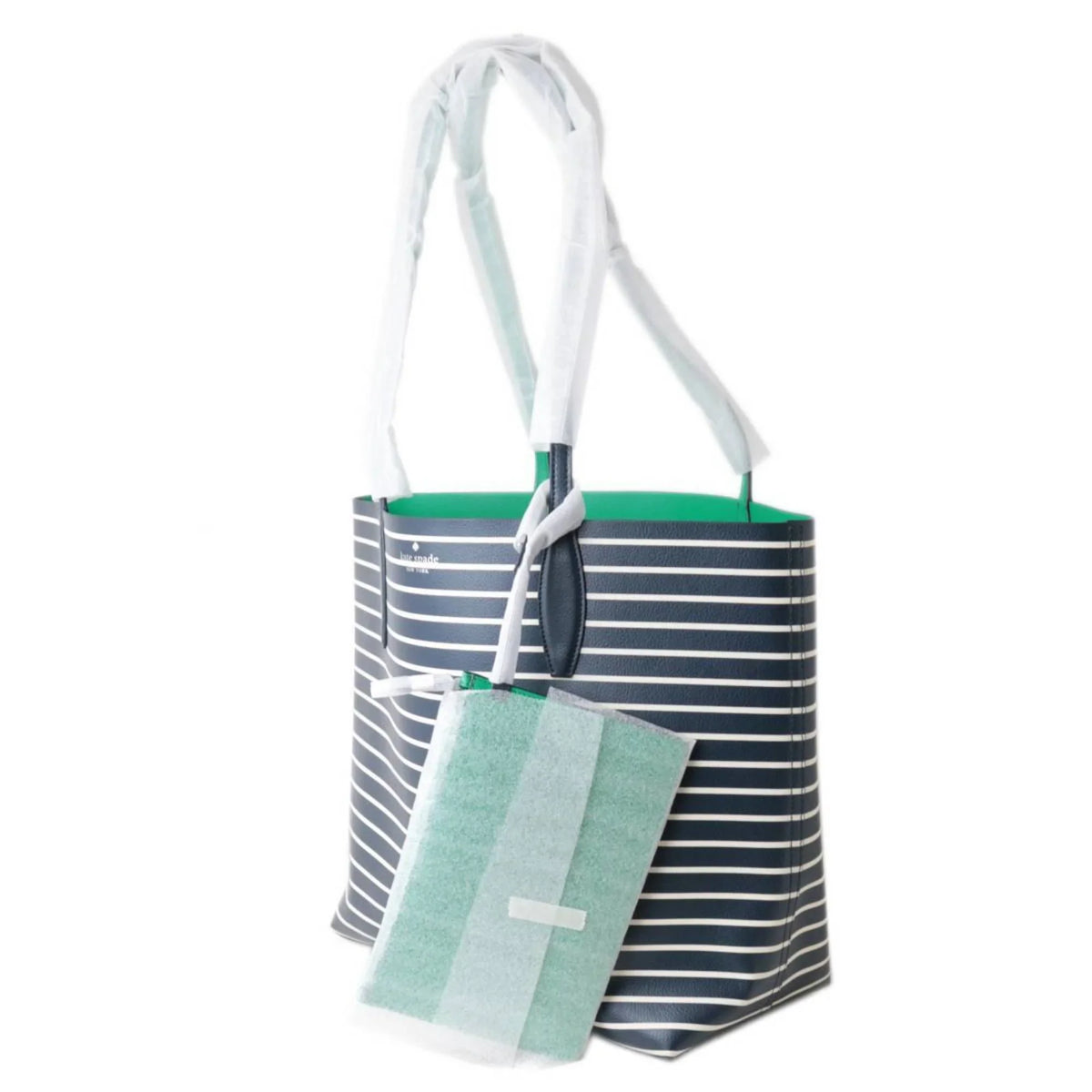 Arch York Pre-Owned Kate Bag Tote Large Spade New spade WKR00612 kate / Reversible Surprise york (460) new (Good) Striped
