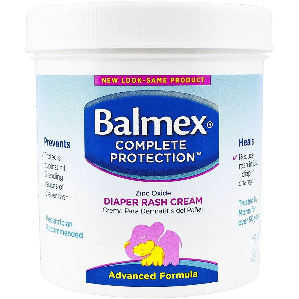 Balmex With Rash Diaper oz 16 Cream Oxide Zinc