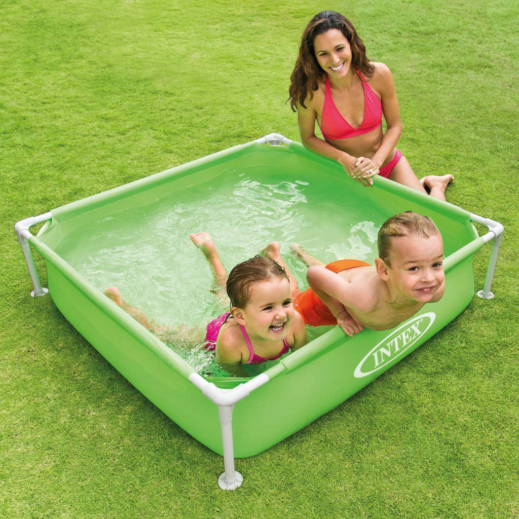 Color Beginner Mini Swimming Pool, Varies Intex exterior Framed Kiddie