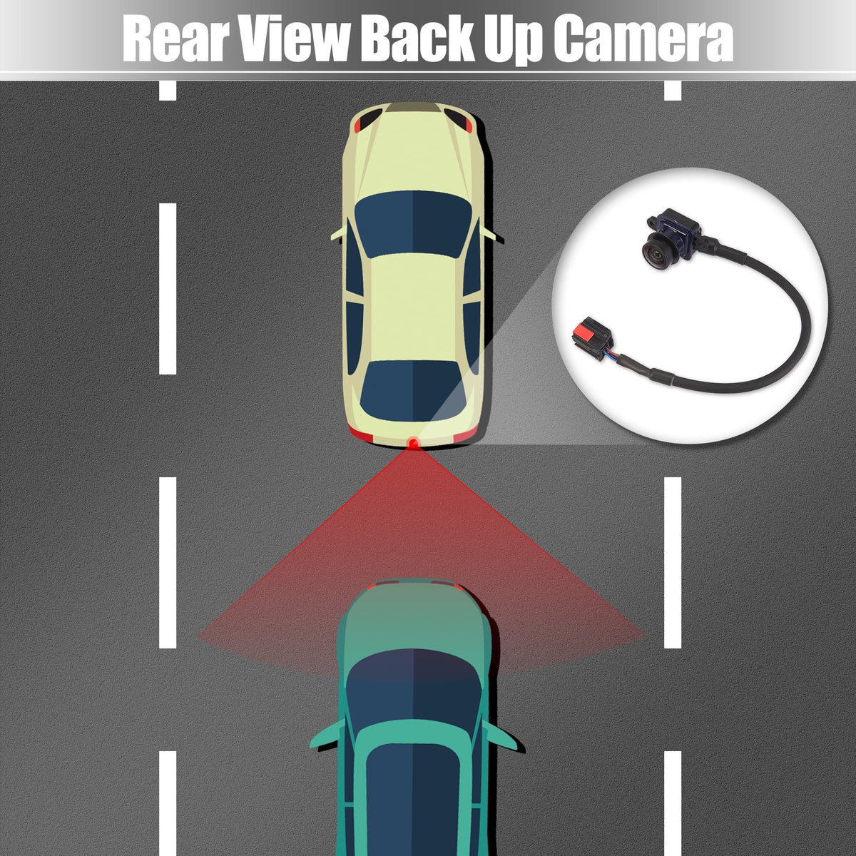 Chrysler Back Up 56054058AH 2011-2014 Assist Camera Rear Park Camera 300 Rear View Reverse for