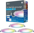 (3 Color Pack) Reveal 4 Changing Smart Lights, Fixture, , HD+ Alexa CYNC LED 13 and Full LED Inches and with Watts, Wafer Downlight Amazon Works Lights, YGDU