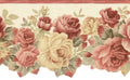 877060 Border Rose Diecut Wallpaper Floral CN79402dc