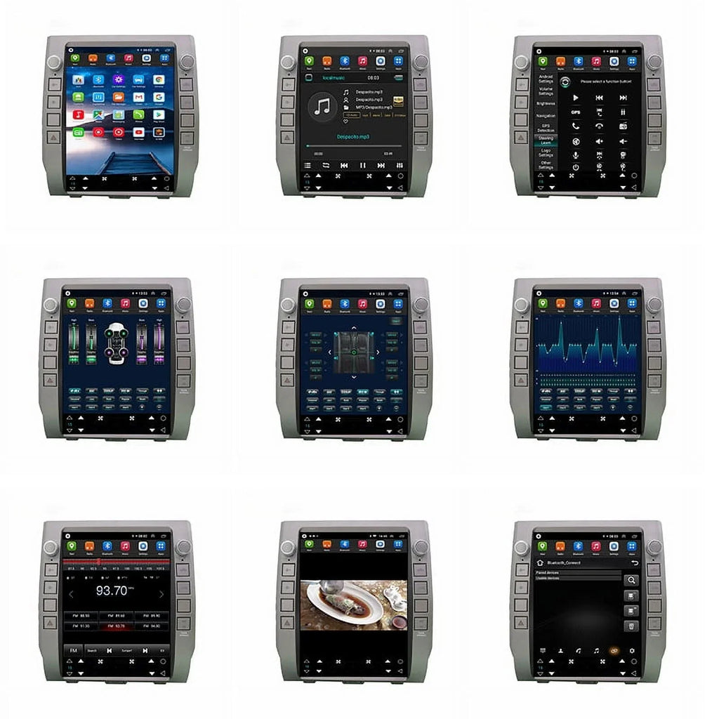 Inch Head For Radio Auto , 4GB+64GB Android Carplay Car , 2014-2020 Player Tundra Android Unit Car Built-in 12.1 Stereo Multimedia