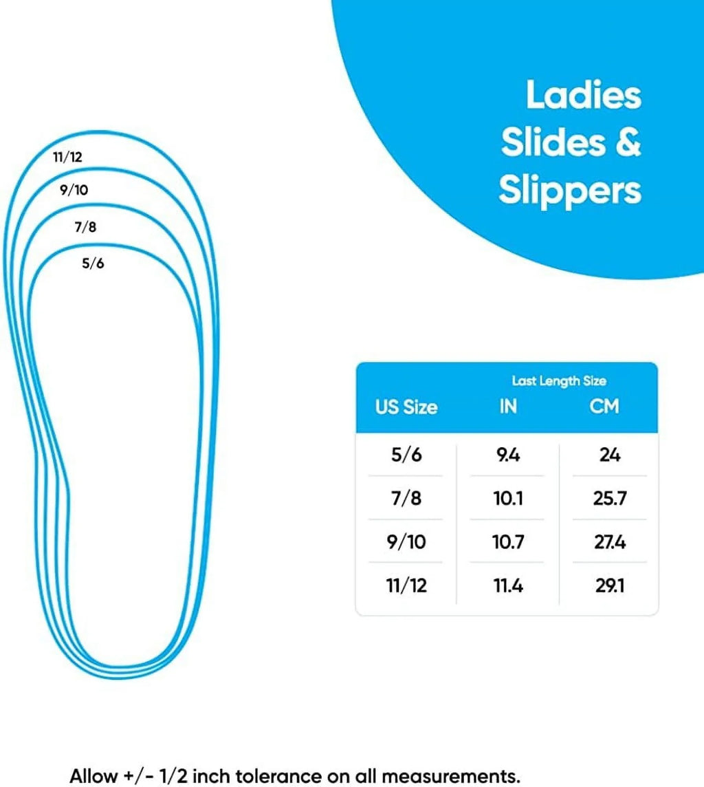 Ladies Blue Sandals Slides, Stitch Printed Stitch Disney Women and for Slip-On Lilo 8 -