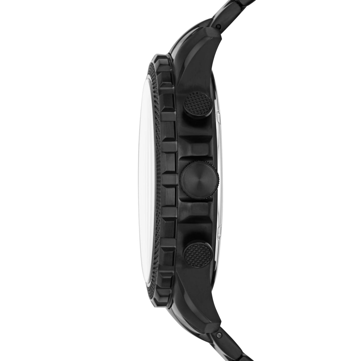 Fossil Bowman FS5603 Men's Black Stainless Steel Watch Chronograph
