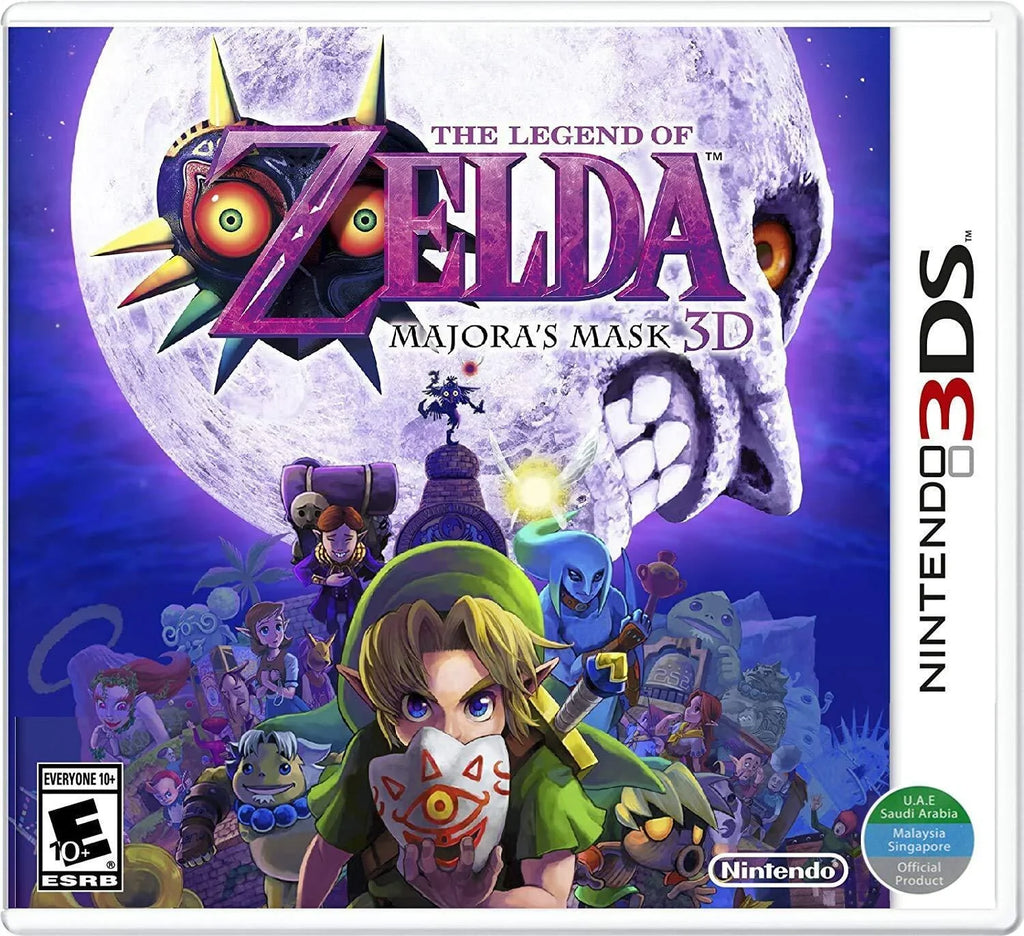 3DS Legend Mask The Zelda of 3D Nintendo Brand Majora's New