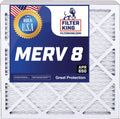 | IN 9.75 .75" King dimension: | 23.75 Filter MADE Filters A/C 3-PACK Pleated x | HVAC | Air Actual MERV x 9.75x23.75x1a Filter 8 Furnace USA