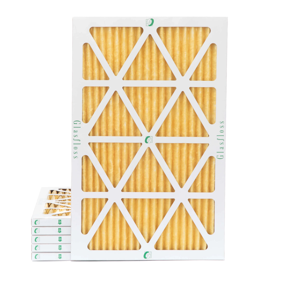 11 x 7/8 Glasfloss. Pleated 23-1/2 Pack by 6 Filters dimension: x MERV 15-1/2 Actual 16x24x1 Air of