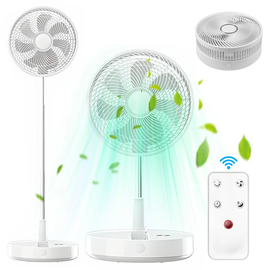 Battery Office 10800mah Speeds Bedroom Collapsible Timer Speeds Fan,Adjustable Adjustable Remote With 8 Portable 10800mah Adjustable Battery Fan 8 Remote Dazzduo Fan 8 With Quiet Pedestal