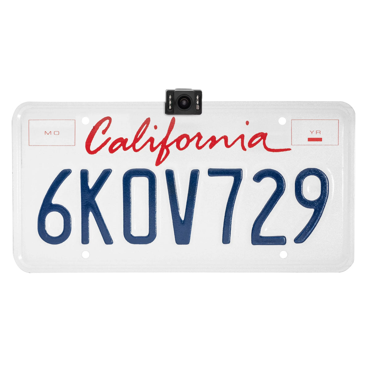 Lines Guide Vision Backup BOYO with (Black) Parking and VTL17IR Camera Night Concealed - License Plate