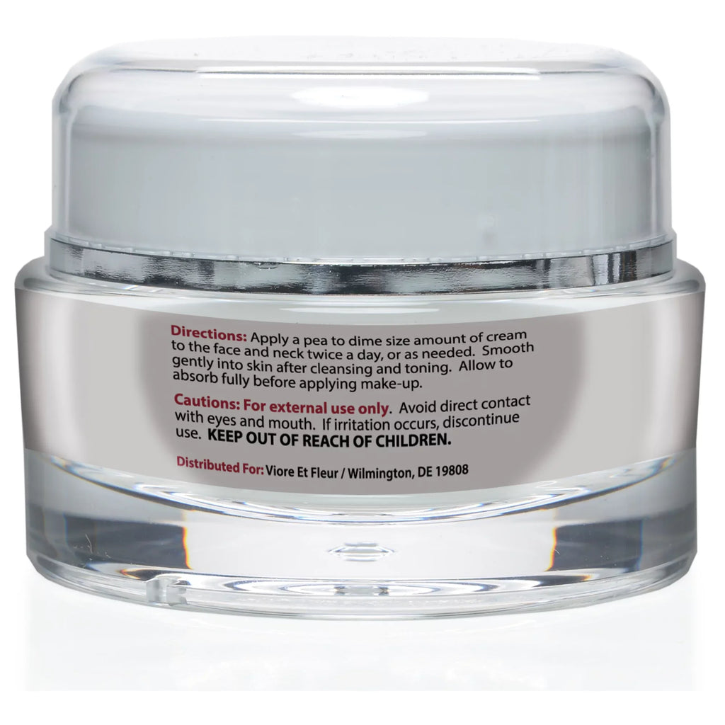 Wrinkles Et Hydrate - Skin 30ml Skincare - Anti-Aging While Lines Cream and Fine Reducing - Night 9 - Moisturizing Premium No. of Ageless - and Day Moisturizer Appearance Deeply Viore Solution Fleur