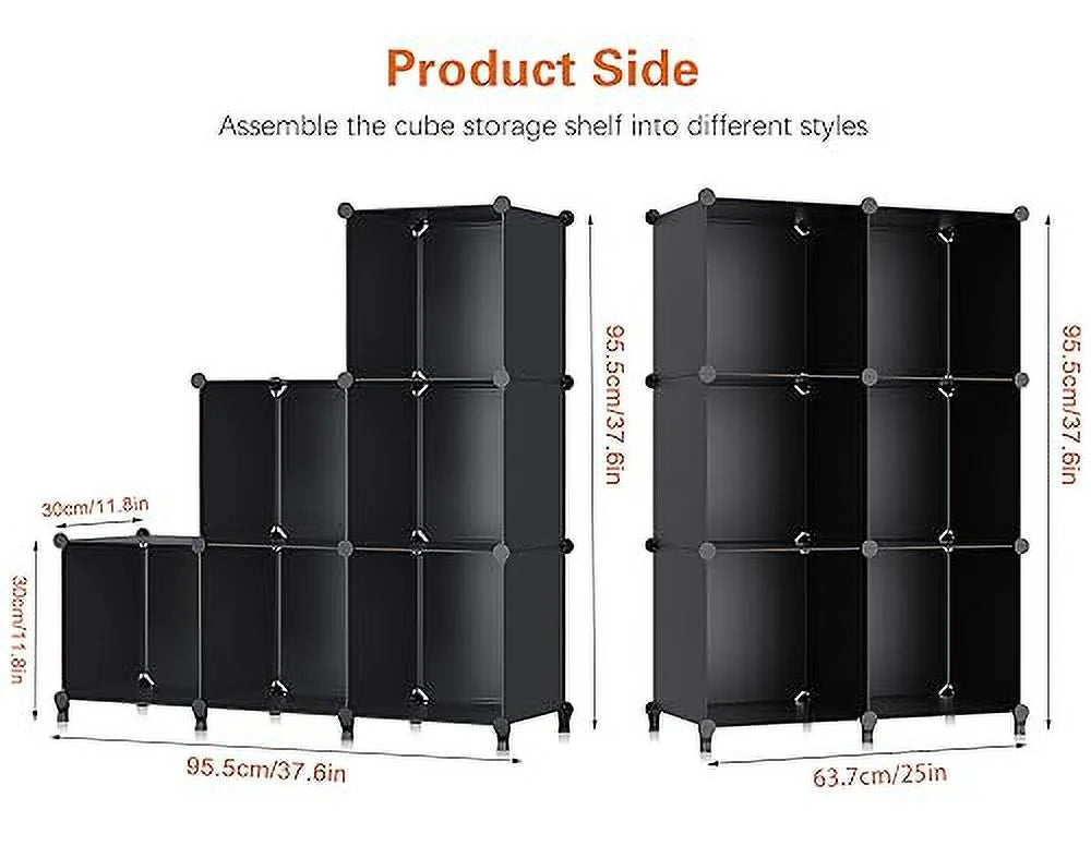Kids,Closet, Storage Closet Bookshelf,Storage Cabinet Shelf Organizer, Cabinet Cubes Organizer Bookcase HOMIDEC Bedroom,Bathroom for Organizer Storage 6-Cube