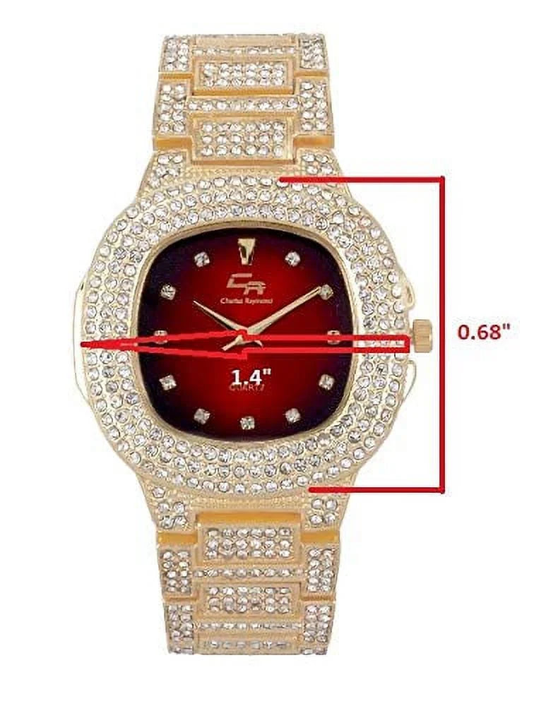 The and Blood for Watch Dance - Hip and Hop (Gld On Off Floor Bling'ed Red) ST10325/ST10364 Perfect King Couples Power Out Set His&Hers Queen Flaunt to