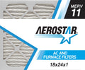 of 18x24x1 Aerostar - and 6 MERV 11, Air Furnace Filter Box AC by