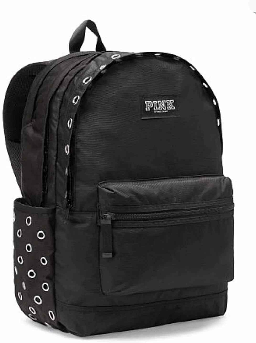 Campus Backpack New Bookbag Bag School Pink Black Victoria's Secret