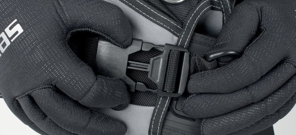 Compensator Medium Black/Grey SEAC - Buoyancy - EQ-PRO