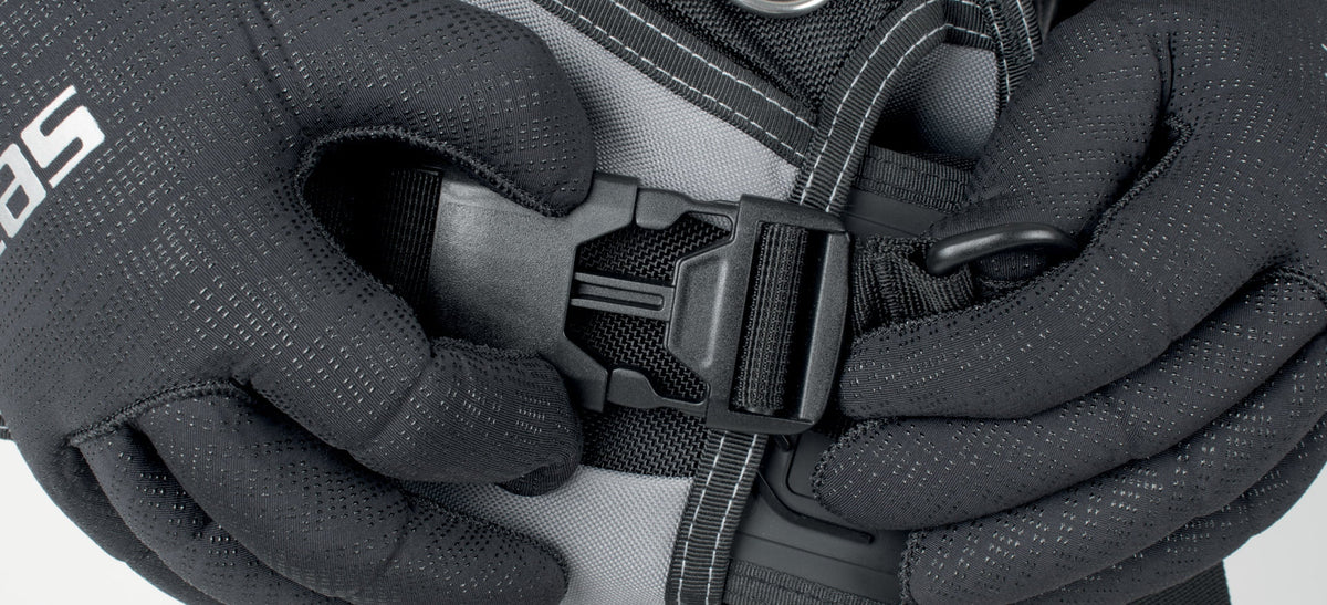 Compensator Medium Black/Grey SEAC - Buoyancy - EQ-PRO