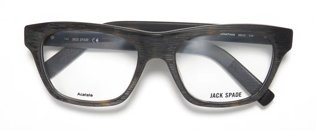 53-18-140 COLLECTIBLE SPADE UNISEX FULL-RIM DESIGN LENSES JONATHAN CLASSIC MATTE JACK TORTOISE EYEGLASSES/EYEWEAR NEW MENS/WOMENS DEMO FRAME DESIGNER