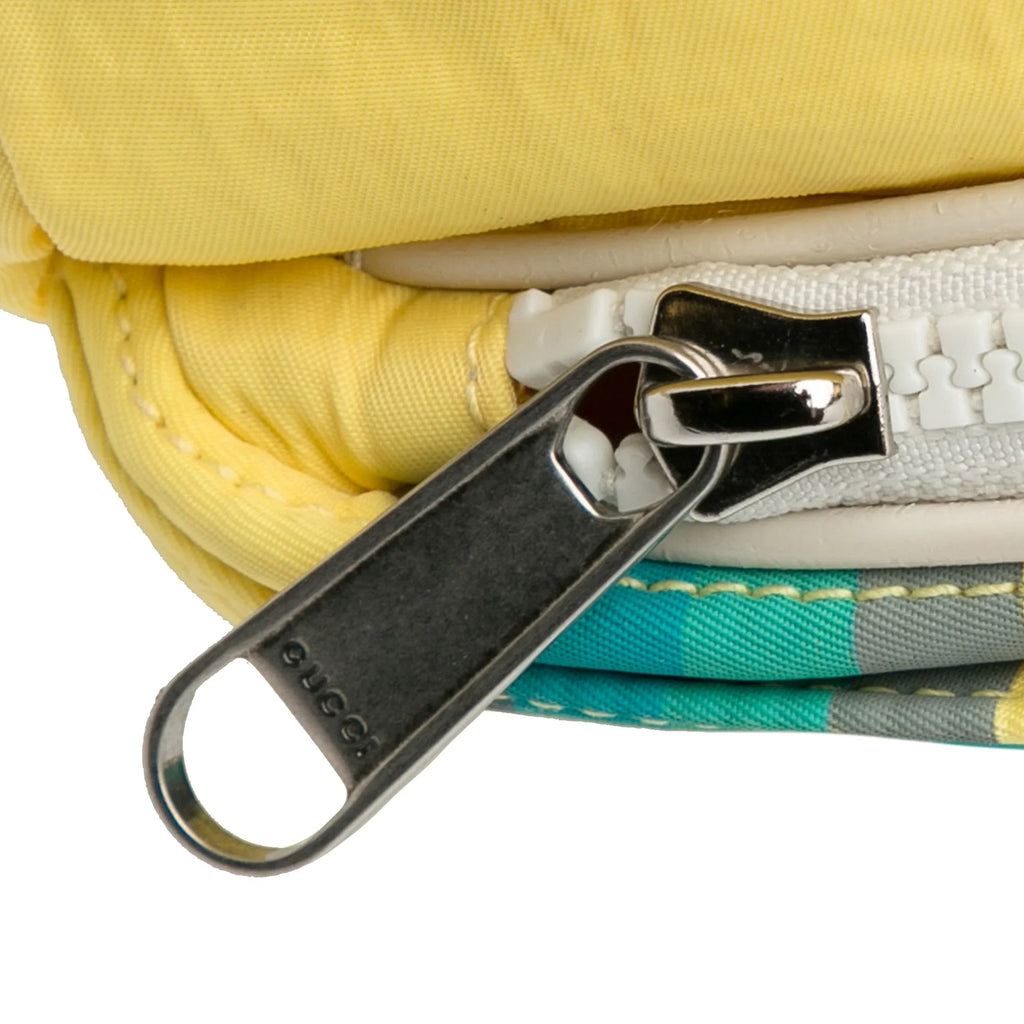 Fabric Love Bag Blind Belt with Authenticated Yellow Pre-Owned Nylon For Defects) Unisex (New