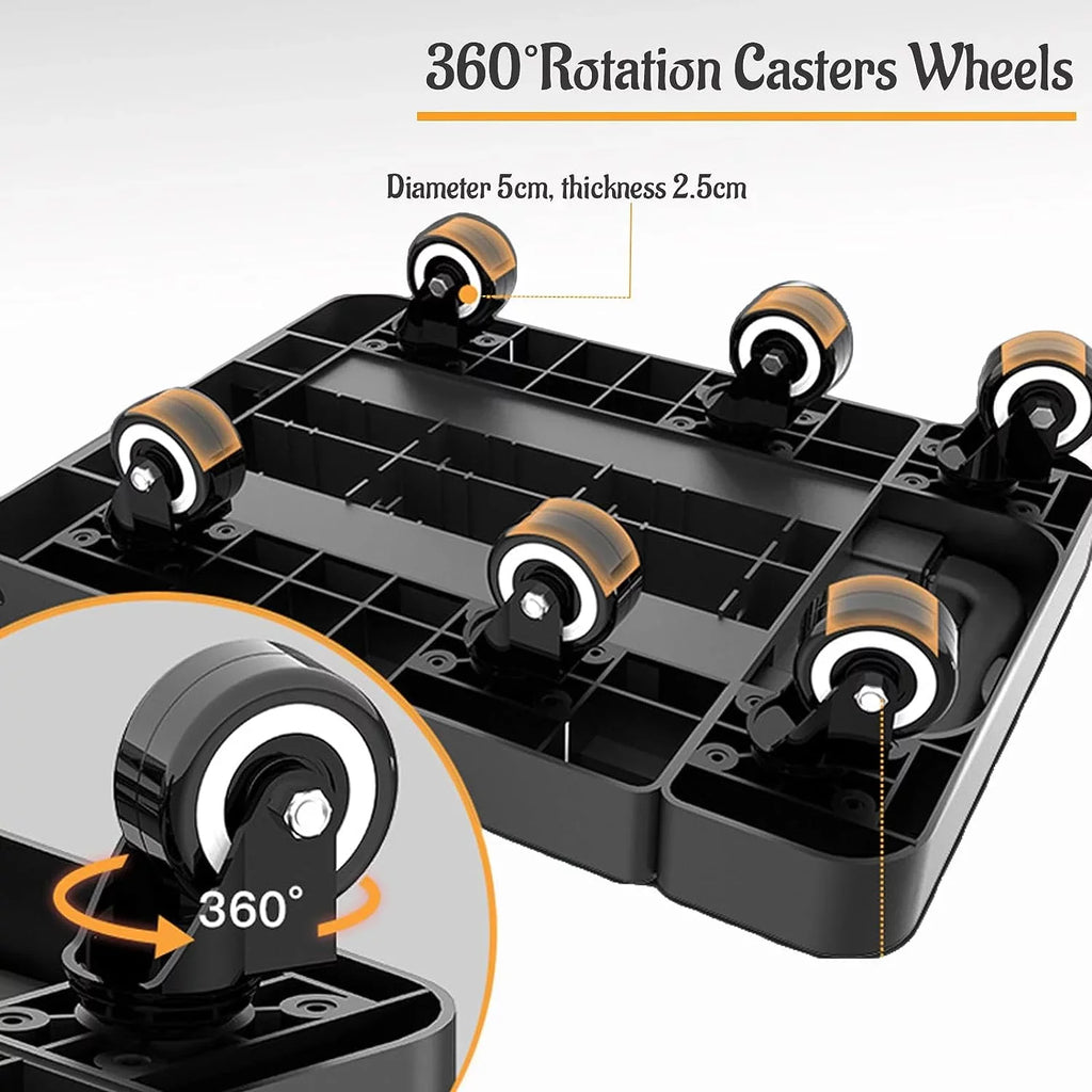 Shopping, Black Fold Moving, Cart Up Wheels Extendable Capacity, & 500 for Portable & Truck Hand Collapsible Small 6 Office Trolley LB with Truck, Folding Base, Hand Platform