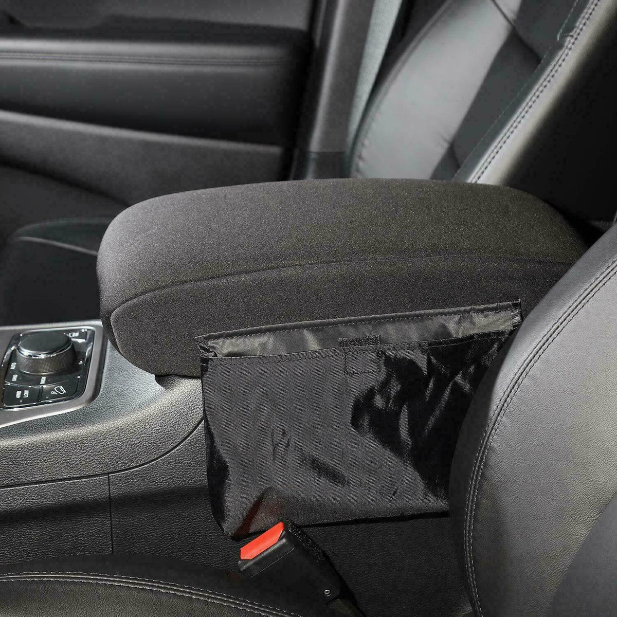 Black Teledu Pad Console Armrest Cover Protector Cover +