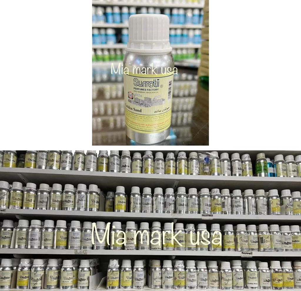 100gm MADE BRAND 100% PURE (ATTAR) SURRATI ARABIA SAUDI SAND IMPORTED OIL IN GOLDEN