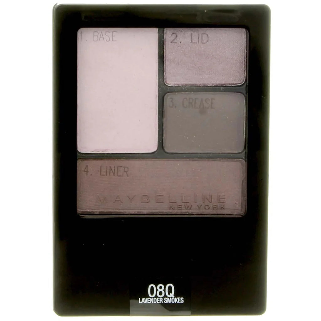 (Pack New Maybelline York Eyeshadow, [08Q] of Smoke oz Wear Lavender 0.17 Quads 4) Expert