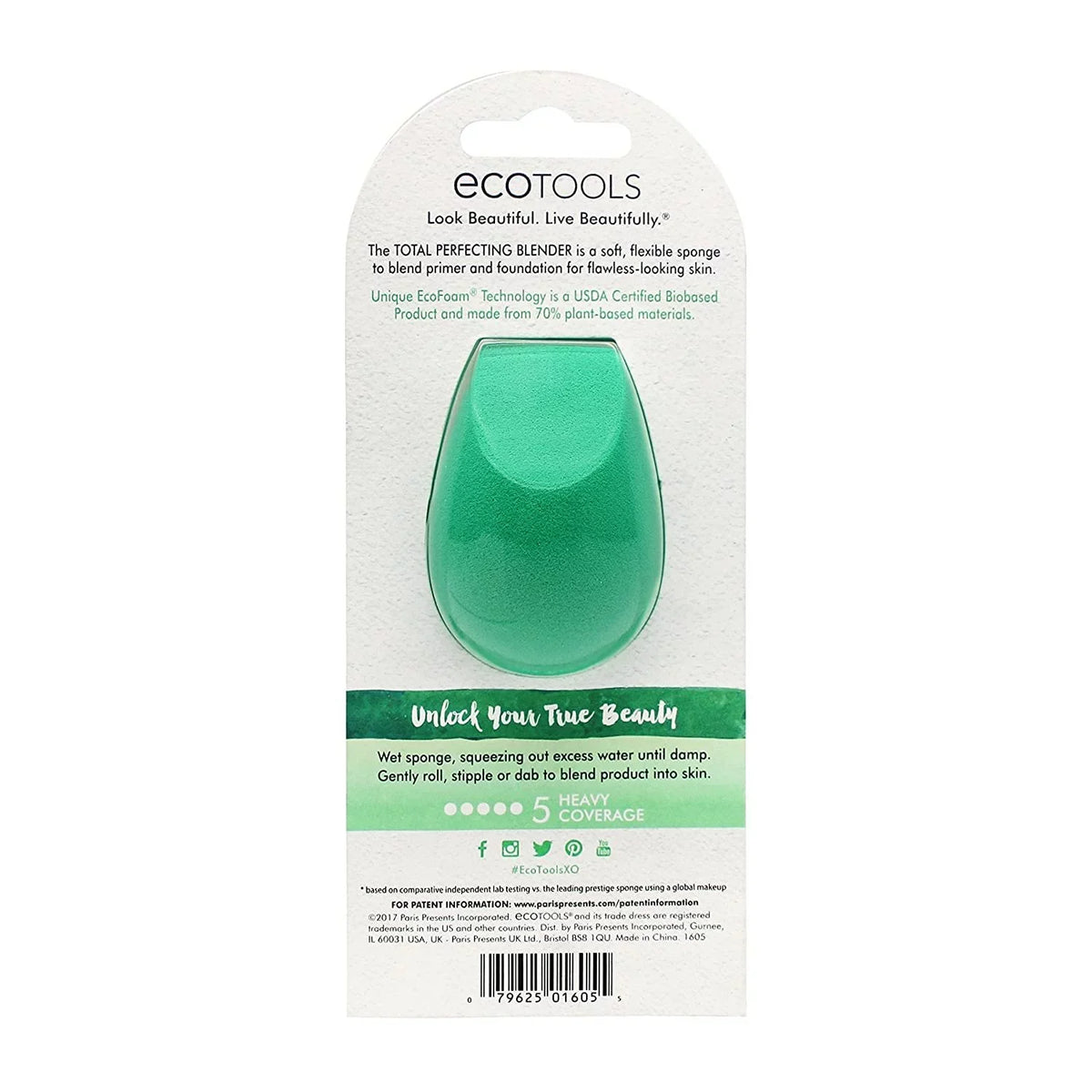 Blender, Beauty of Perfecting Sponge Pack 6 Makeup Ecotools