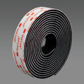 Reclosable Fastener,1 3m W,Black in SJ3550CF