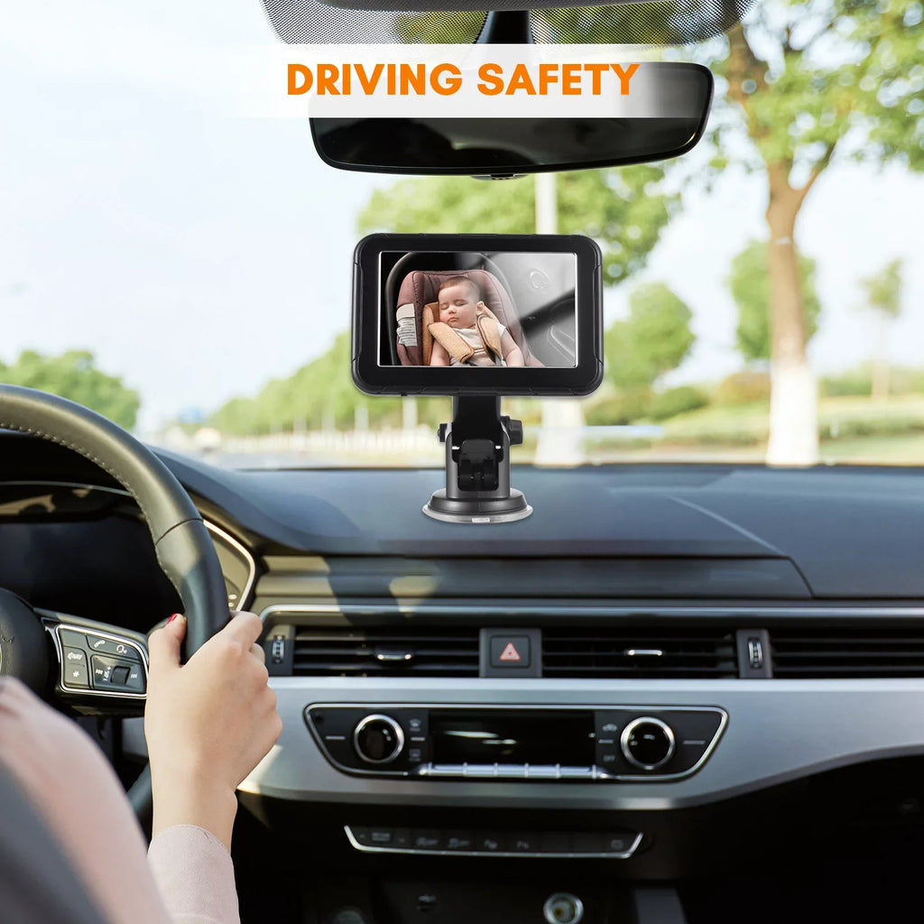 150° Display Mirror Pinnaco Baby 5 Wide High Vision Resolution Camera Inch Invigilator View Night Car