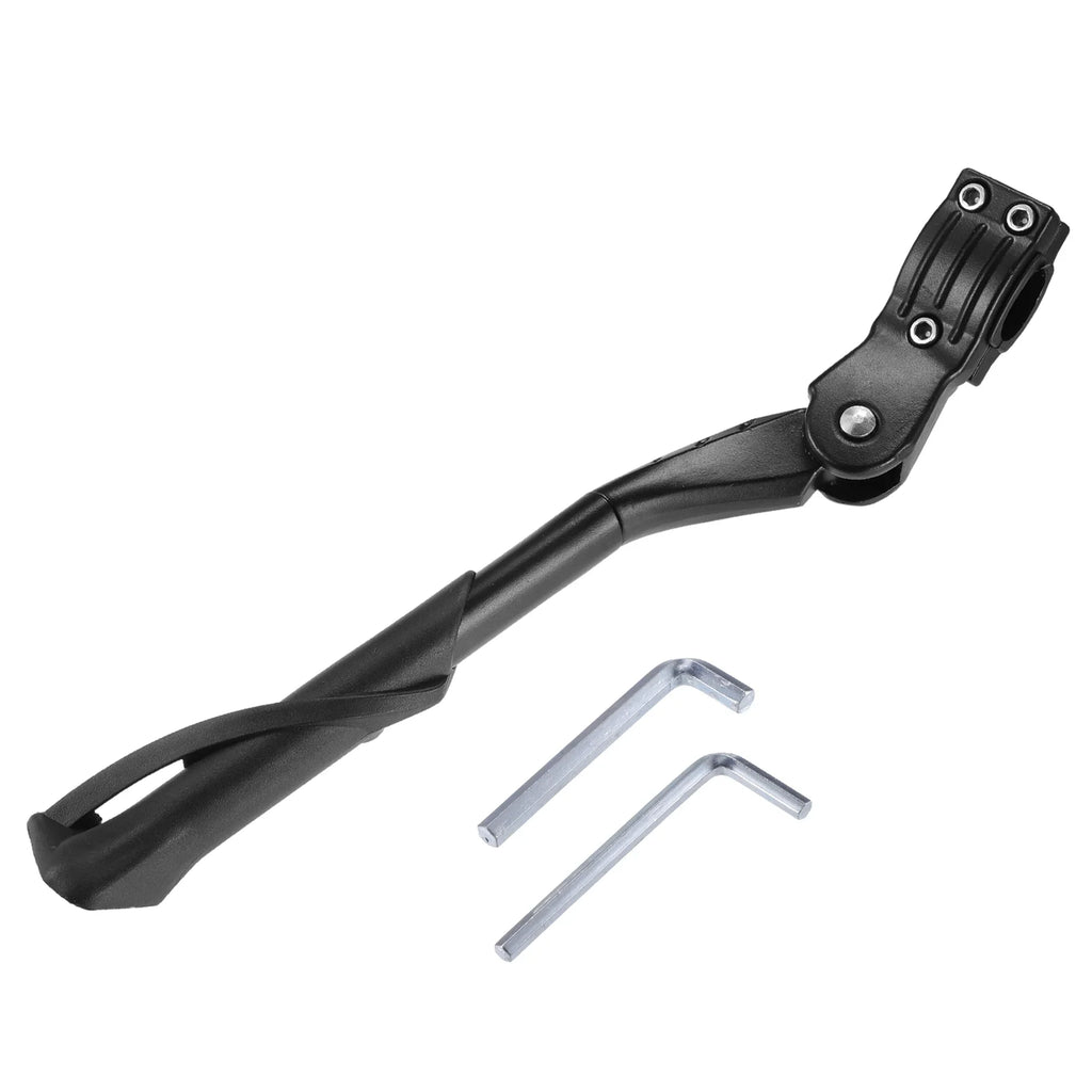 Side Bike Bargains Inch Adjustable Bicycle Kickstand Unique Stand Fit Set for 1 24-29 Non-Slip Bicycles Mountain Stand