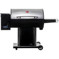 Wood Grill Steel 890 Smoker & Stainless Pellet in. sq