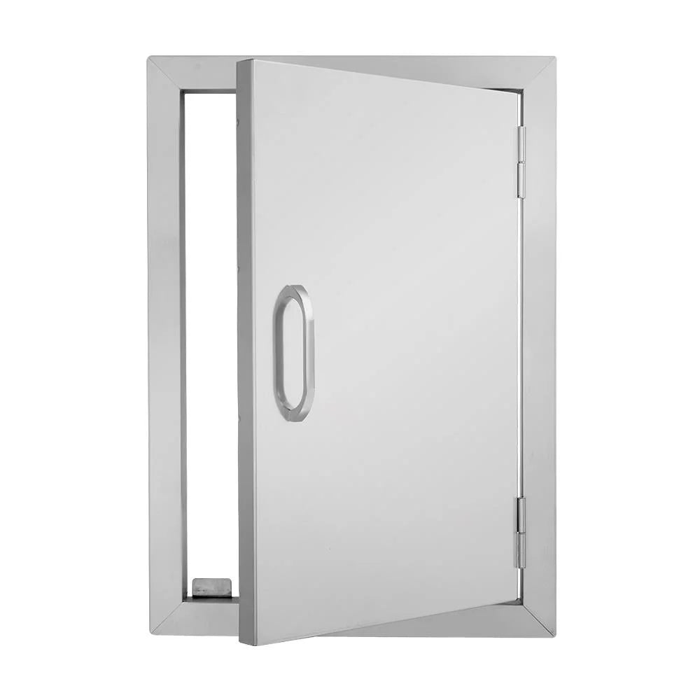 BBQ Single 20inch Stainless Island x Cutout Zimtown Door 14 exterior Steel for BBQ Door Access Wall