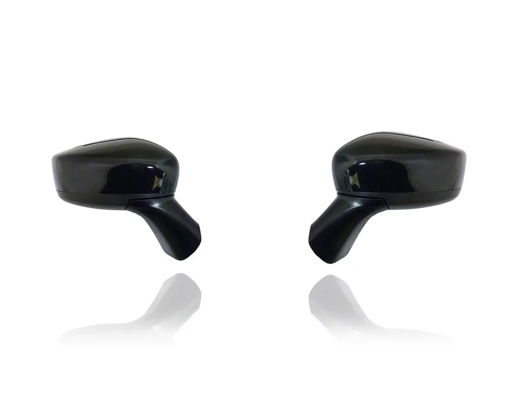 Nissan BEST 15-19 Right Left Driver - ,With Pair, Mirror Primed 963029MB0A Non-Heated, For/Fit Side Door + PACIFIC Passenger Note-S/S Camera View 963019MB0A, Cover, Without Versa Set - INC. Plus/SL/SV