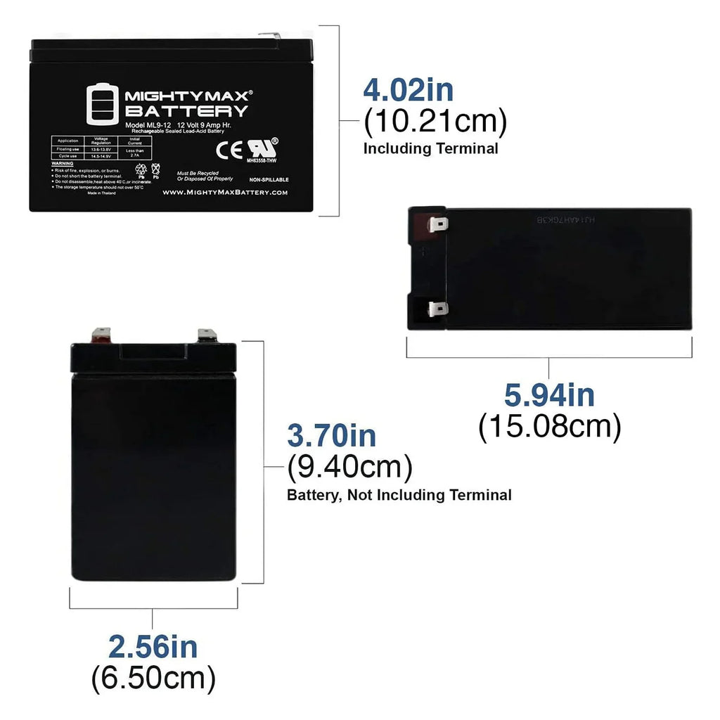 Solar 6-FM-7.0 + Panel 12V Replaces Sunbright 12V Charger 9AH