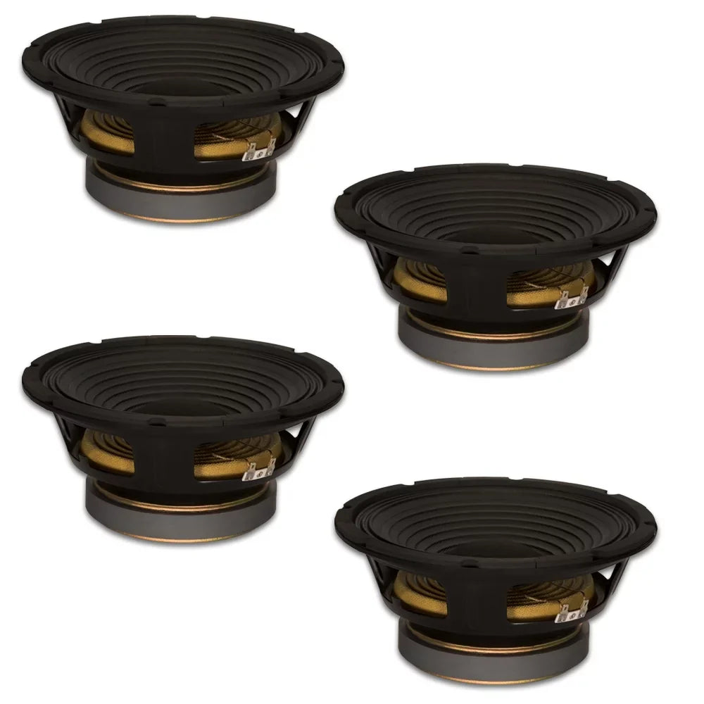 each Watts Sound Magnets Goldwood Pro Replacement Speakers 10" 4 50oz GW-1058 Woofers 280