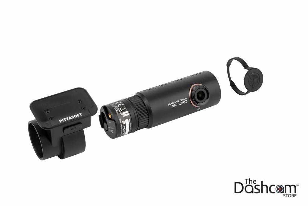 4K GPS Dashcam for Card and Memory DR900S-2CH Dual Rear BlackVue Front 64 WiFi Cloud-Capable w/ Lens GB