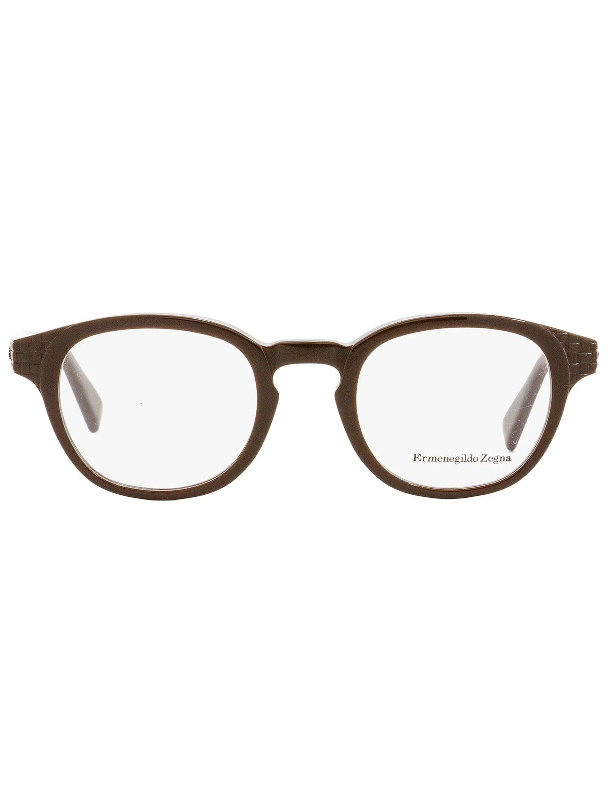 Demo Men's Round 480 Zegna Eyeglasses Ermenegildo 50 EZ5108