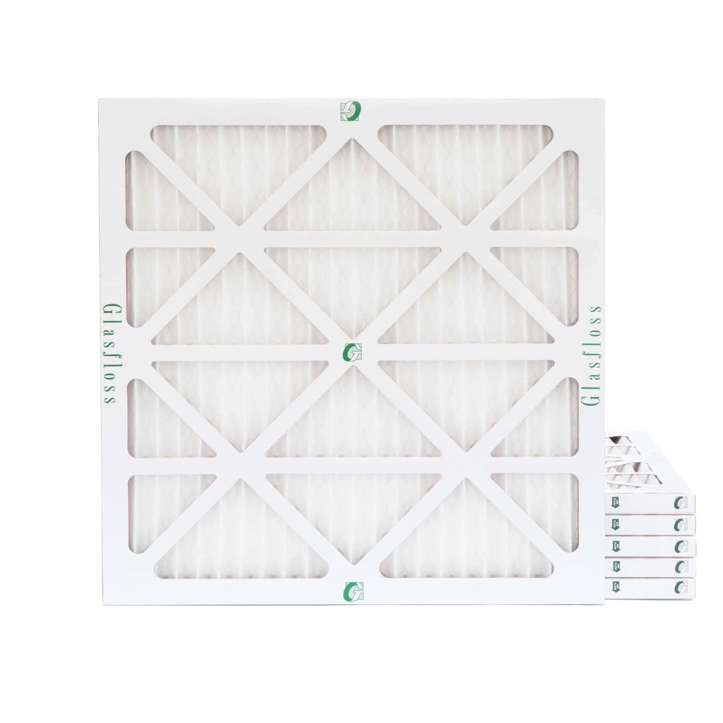 Pack 7/8 of 6 Air 21-1/2 MERV 21-1/2 Filters 13 x Pleated by dimension: Actual x Glasfloss. 22x22x1